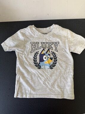 Kids' Bluey Graphic Tee - Light Gray